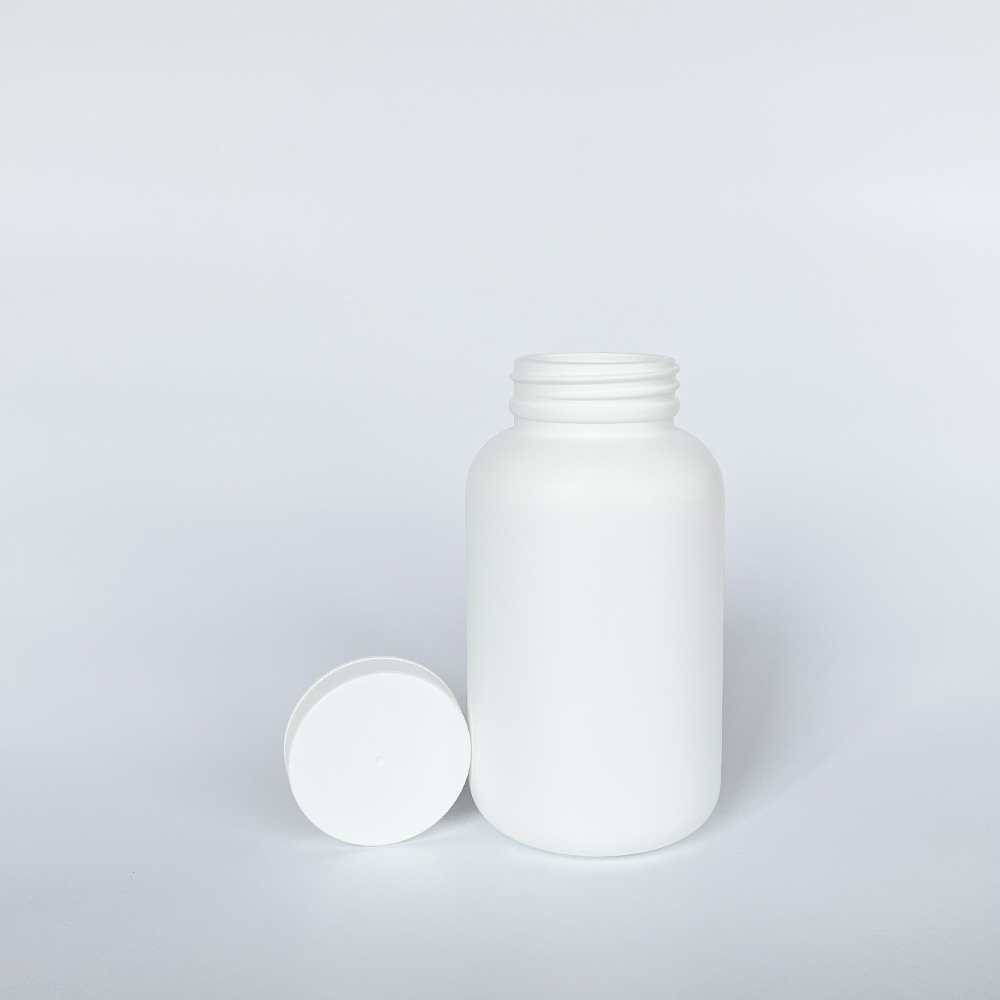 NH-300 一般蓋 白色塑膠瓶 HDPE瓶 內含感壓封口片 感壓墊片 壓敏墊片 感壓封口紙 自黏式封口紙 自黏式封口片